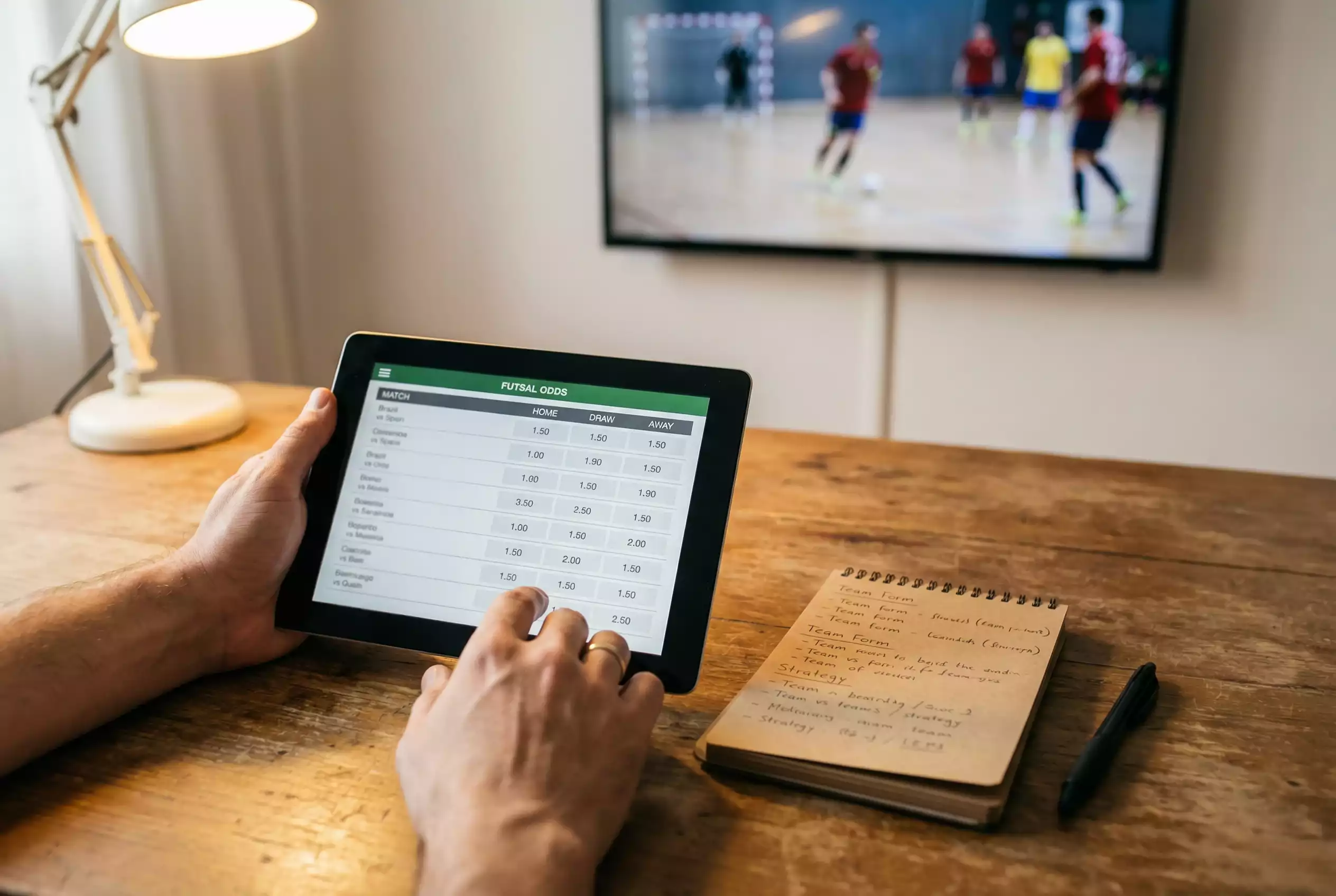 Tipos de apuestas en fútbol sala - mercados de cuotas para partidos de futsal